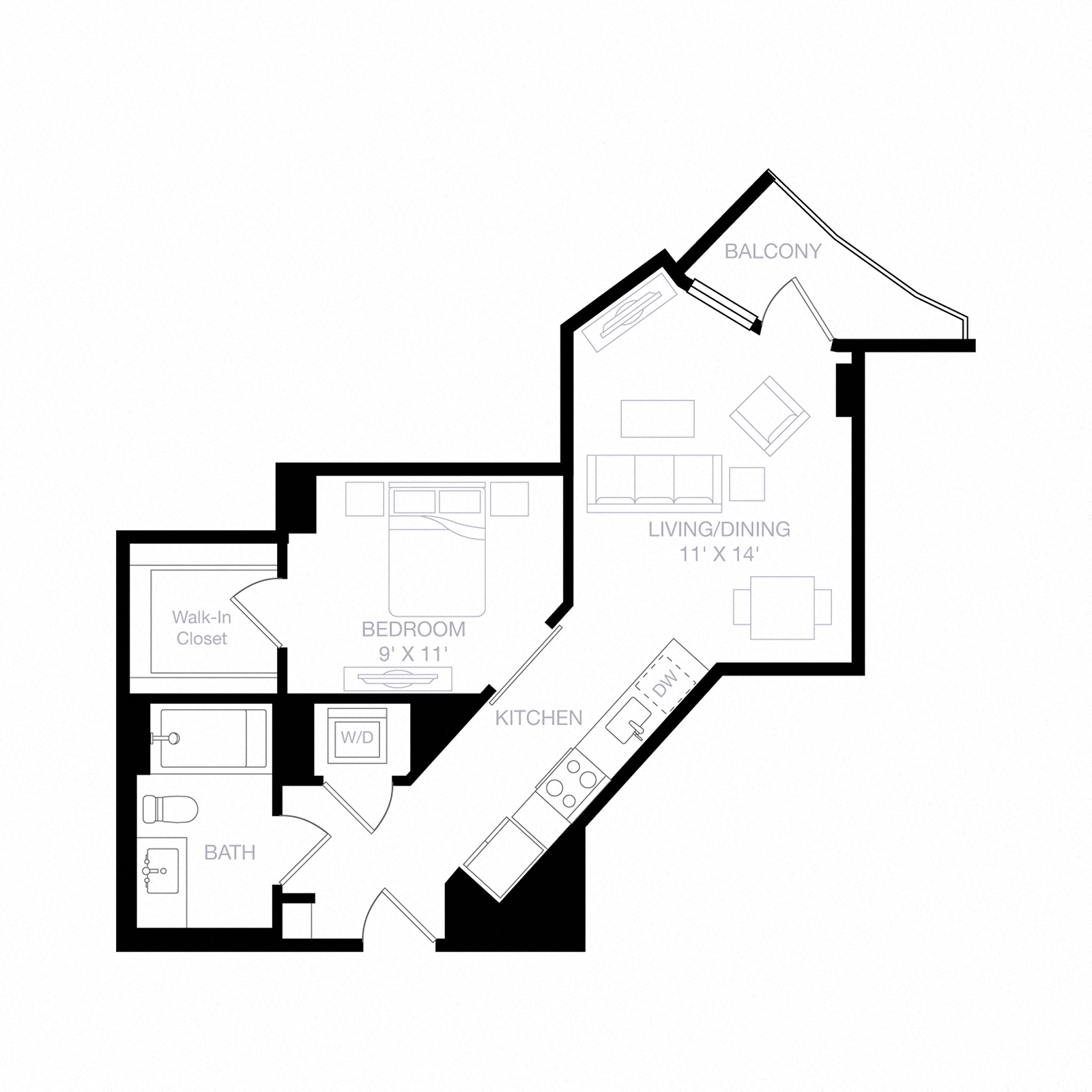Floor plan layout diagram for S9