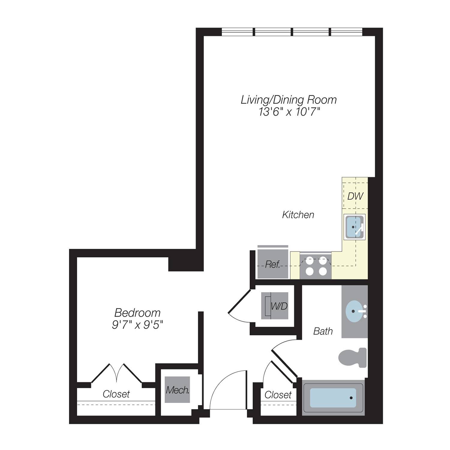 Floor plan layout diagram for S3