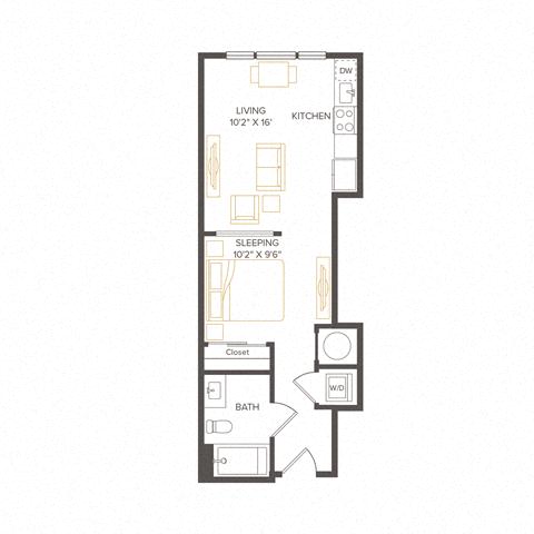Floor plan layout diagram for S1