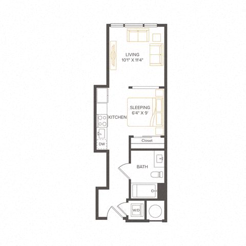 Floor plan layout diagram for S2