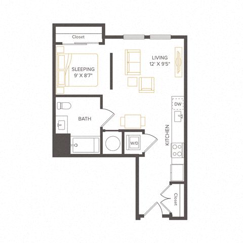 Floor plan layout diagram for S6