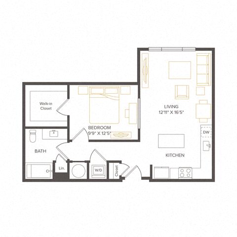 Floor plan layout diagram for U5