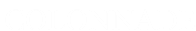 The image shows the word "COLONNADE" in white text on a green background.