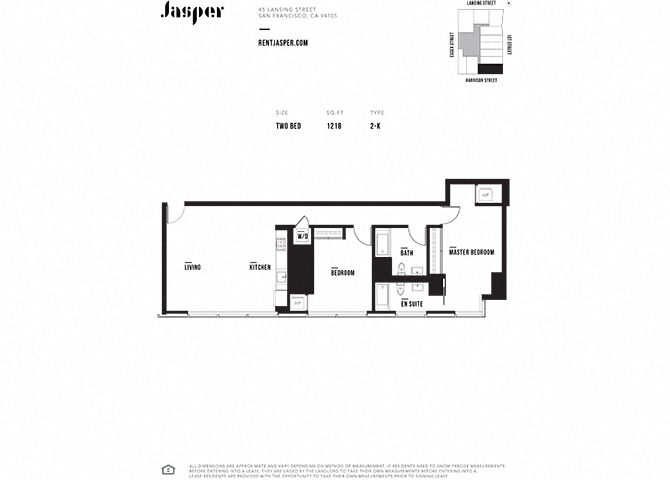 2 Beds |  2 Baths |  "apartment"