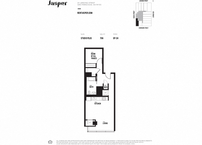 Studio |  1 Bath |  "apartment"