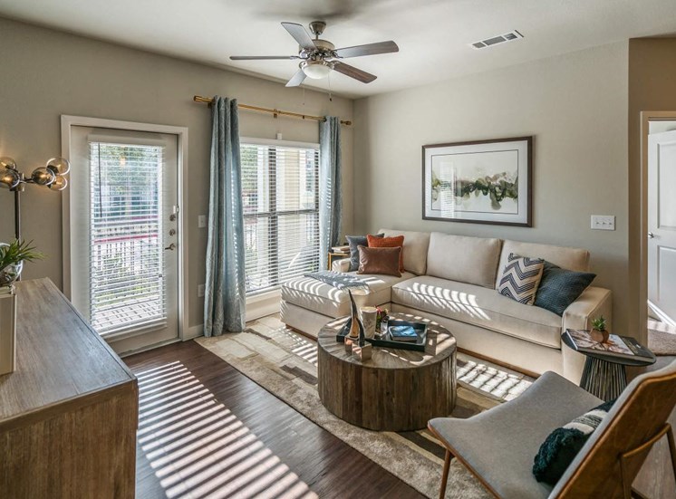 Modern Living Room at Eleva, Texas, 77494