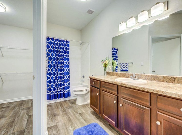 Luxurious Bathroom at Trails at Buda Ranch, Buda, TX