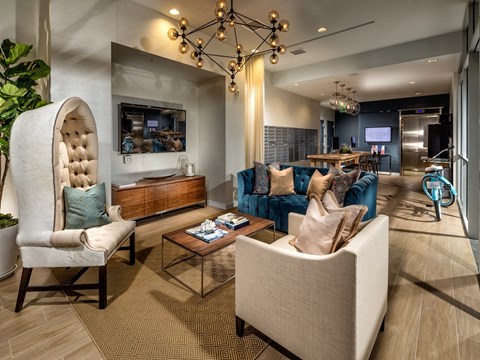 resident lounge area