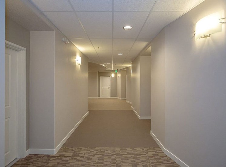 Apartment hallway