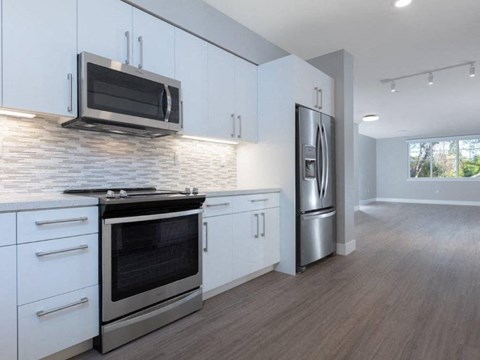 model unit kitchen