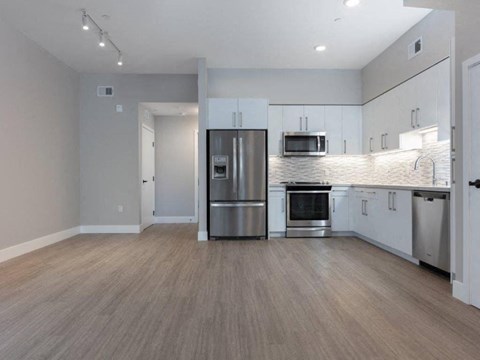 model unit kitchen