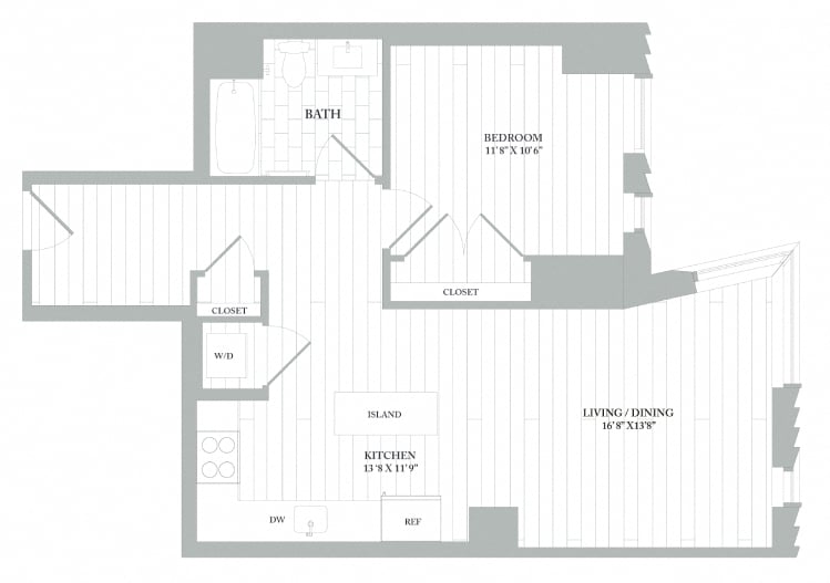 Apartment 0303 floorplan