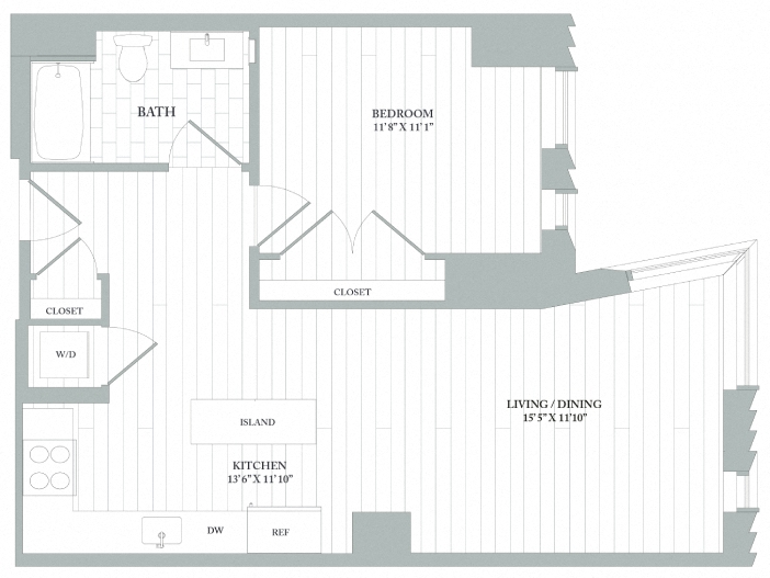 Apartment 2206 floorplan