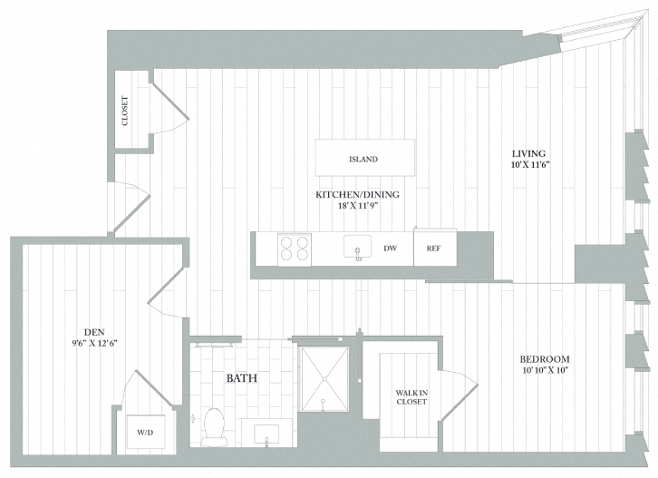 Apartment 1408 floorplan