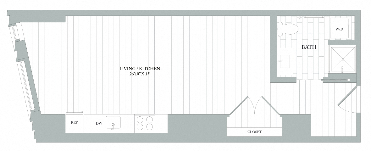 Apartment 3103 floorplan