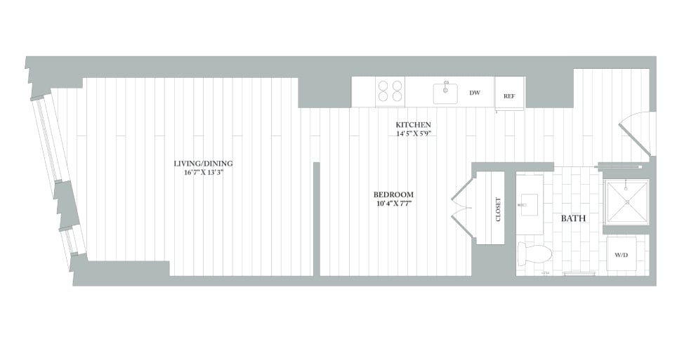 Apartment 2804 floorplan