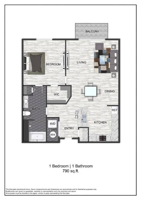 Floor plan layout diagram for A2