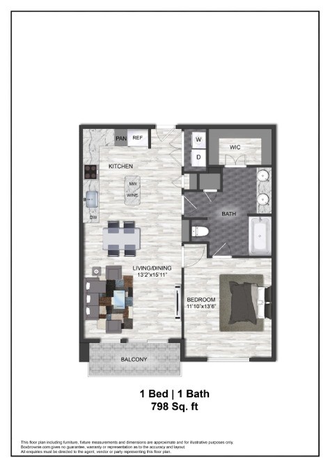 Floor plan layout diagram for A8