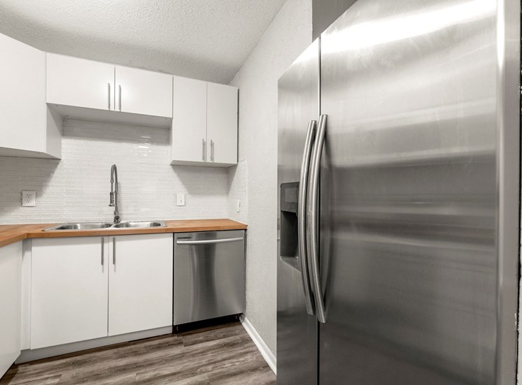 Upgraded kitchen stainless steel appliances