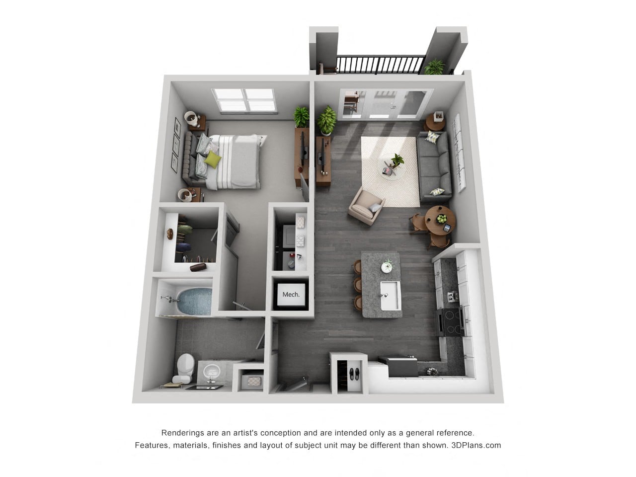 1C10 floor plan