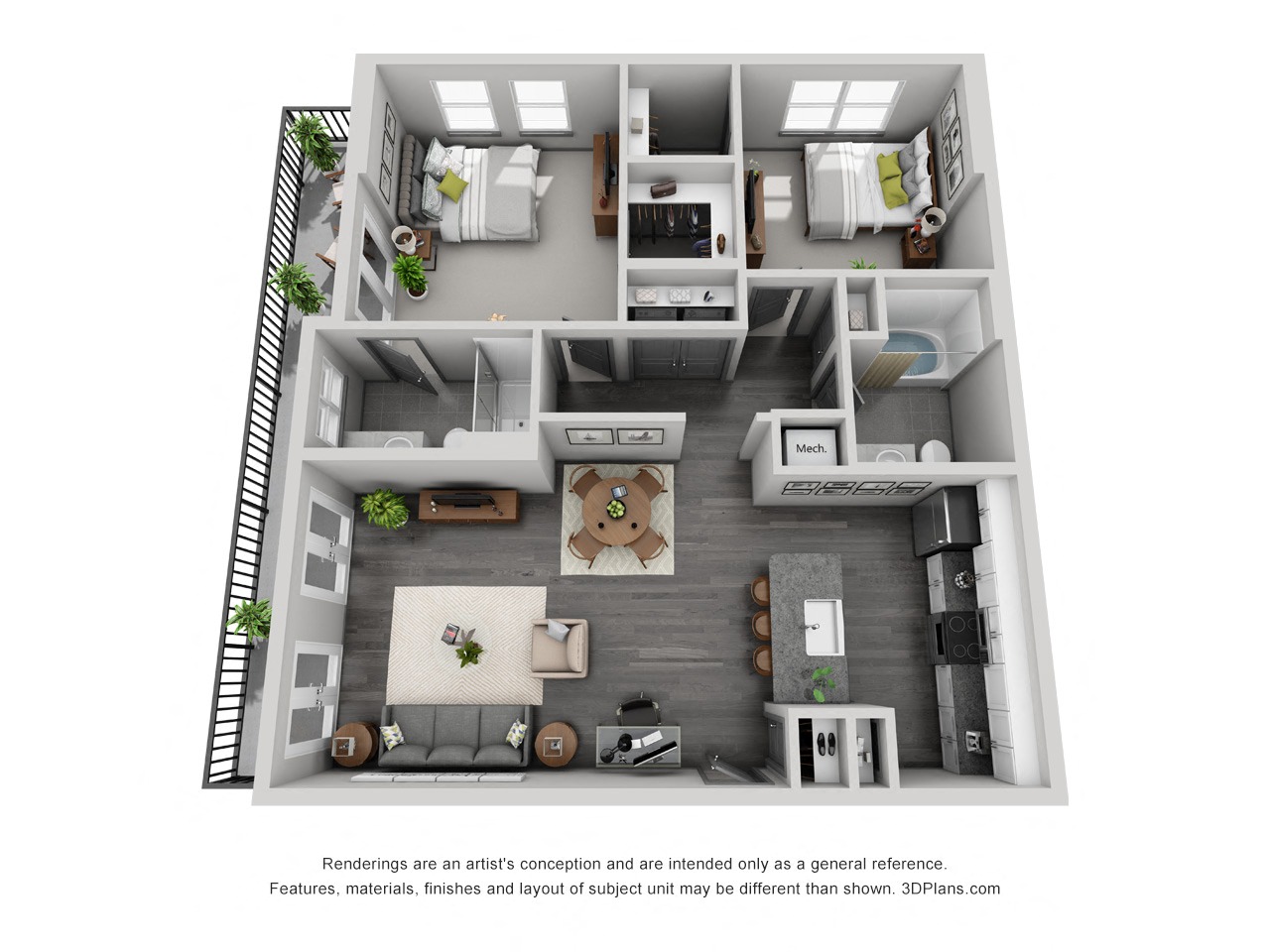 2A20 floor plan