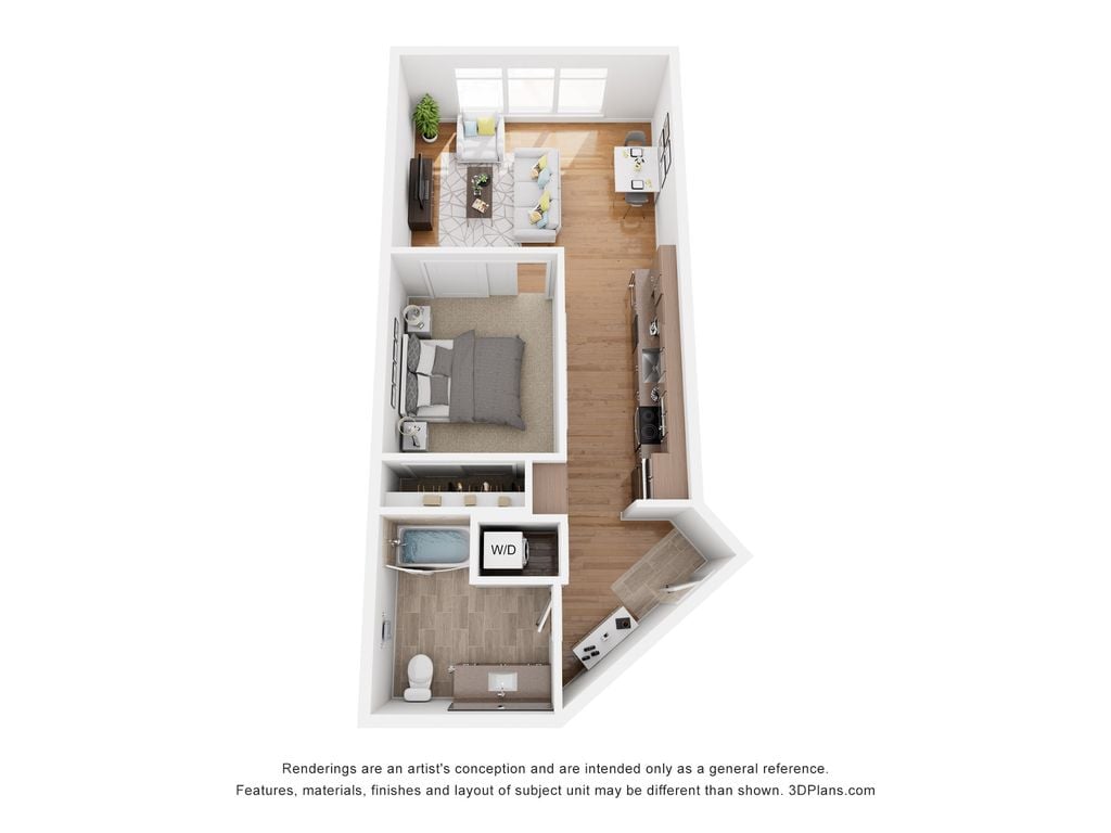 A1 floor plan