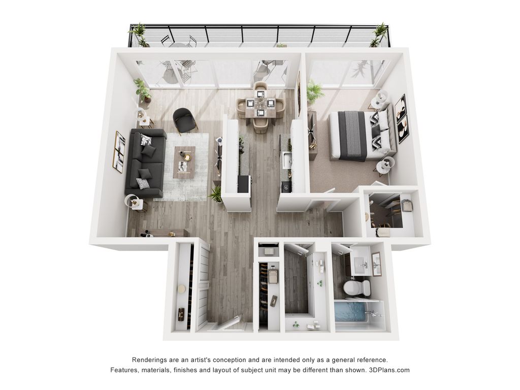 A1 floor plan