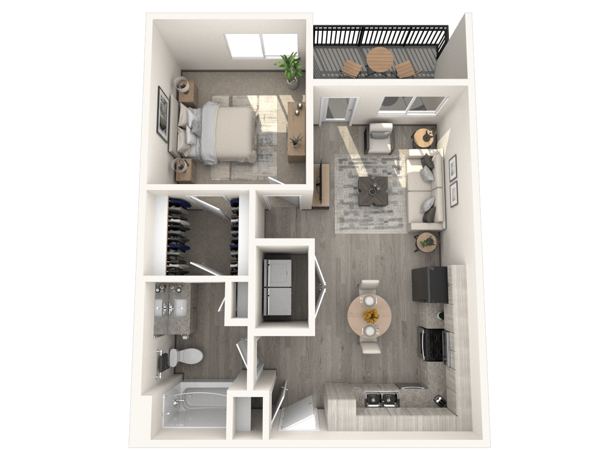 A1 floor plan
