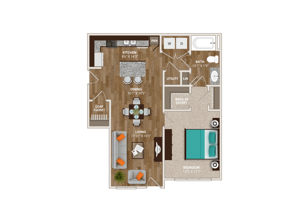 A1A floor plan