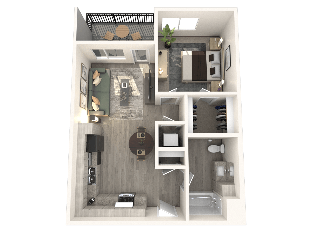 A1 floor plan