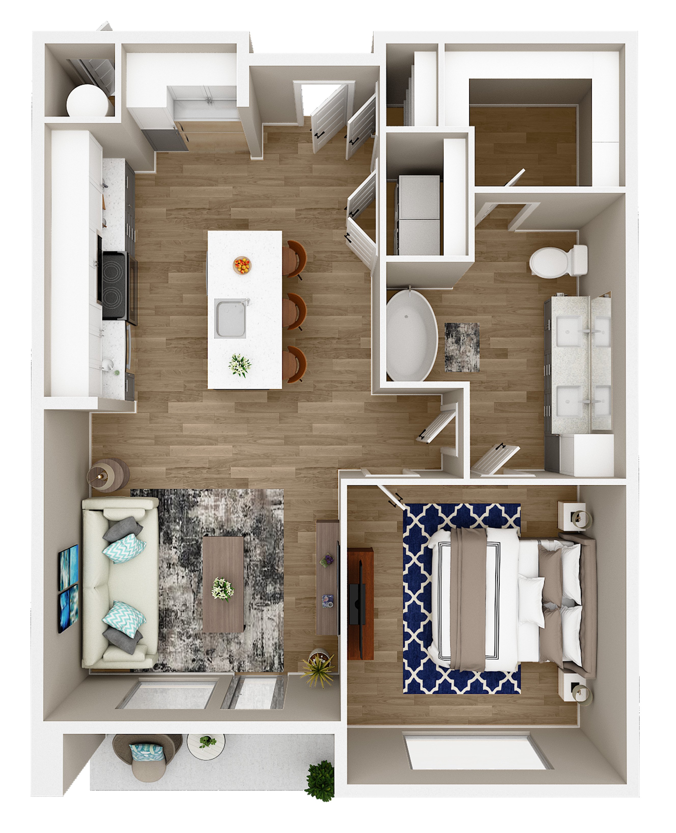 A2 floor plan
