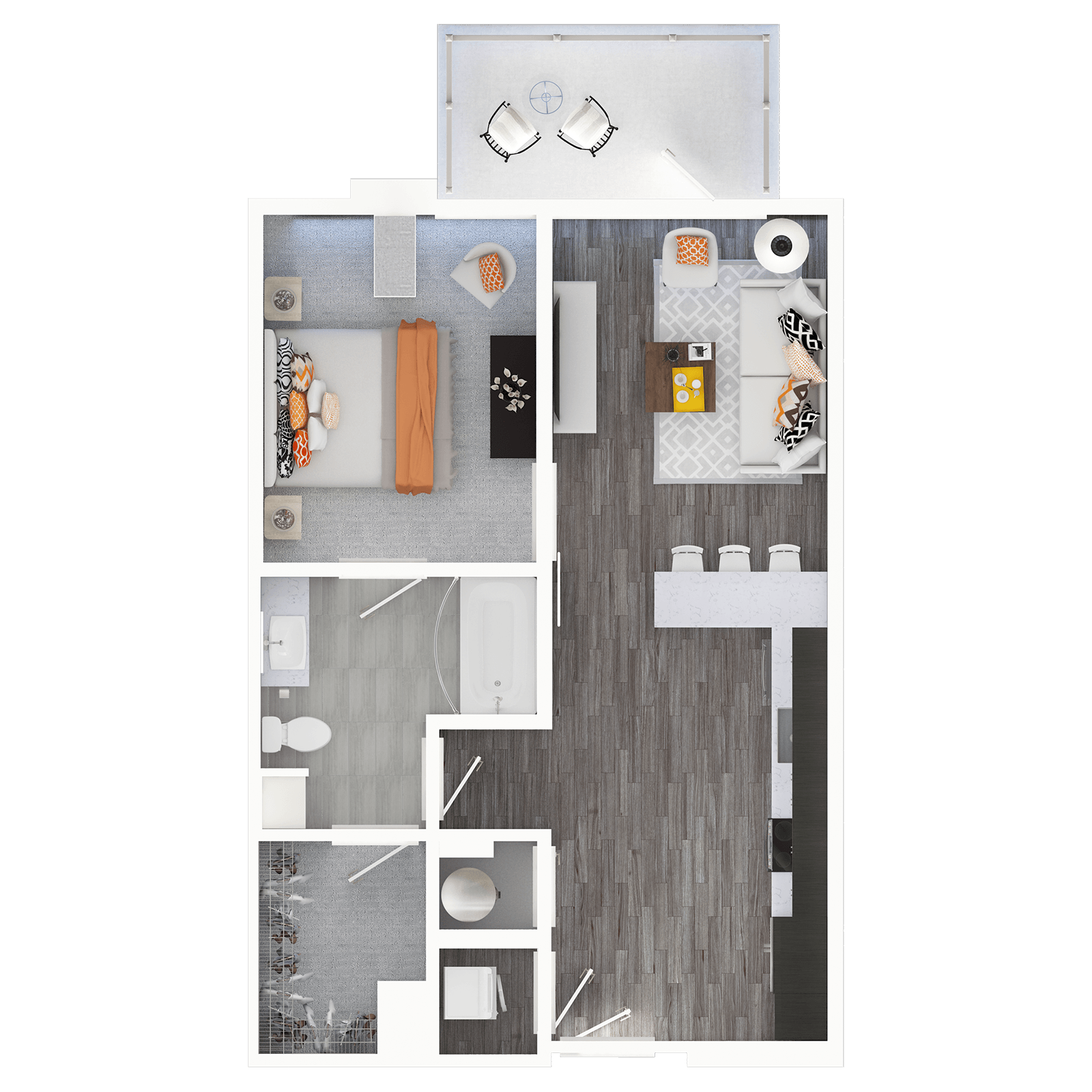 A2 floor plan