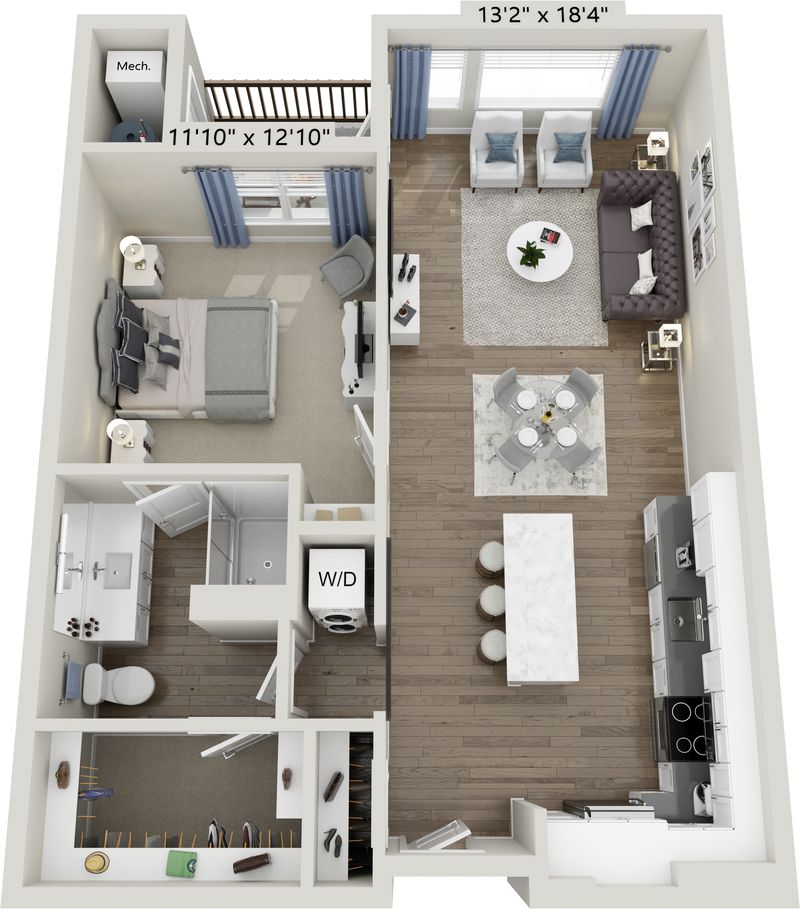 The Farmhouse floor plan