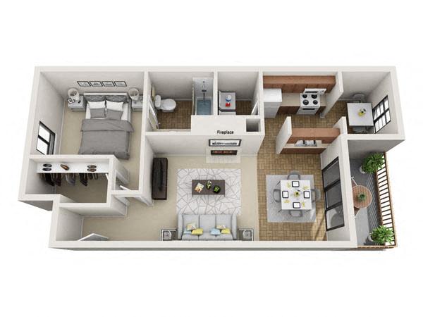 Da Vinci floor plan
