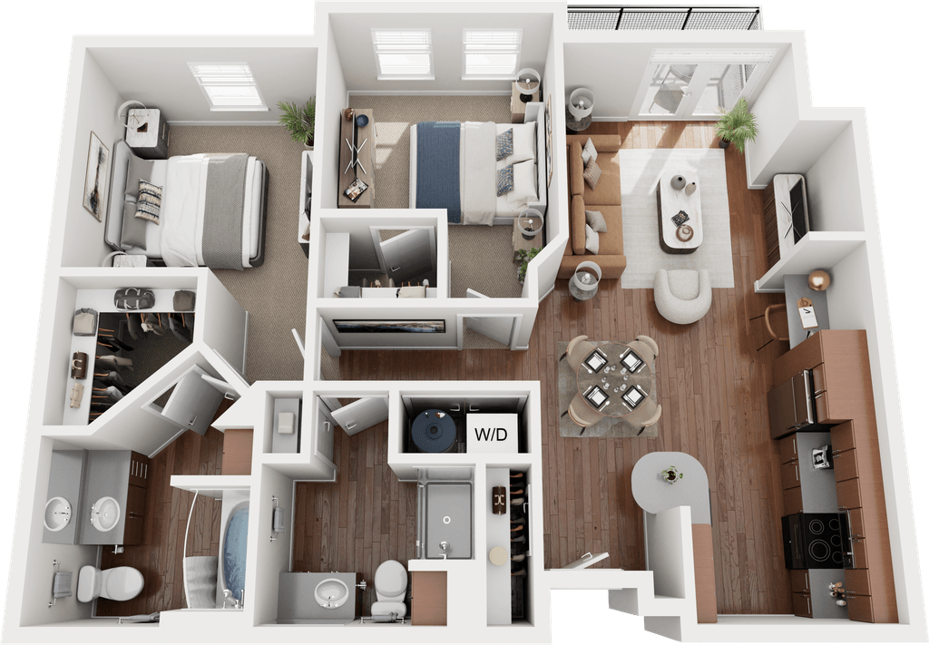 B2-1 floor plan