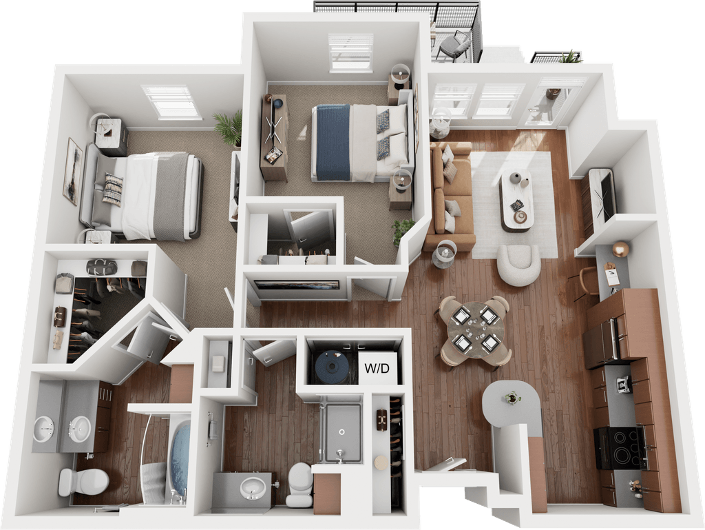 B2-3 floor plan