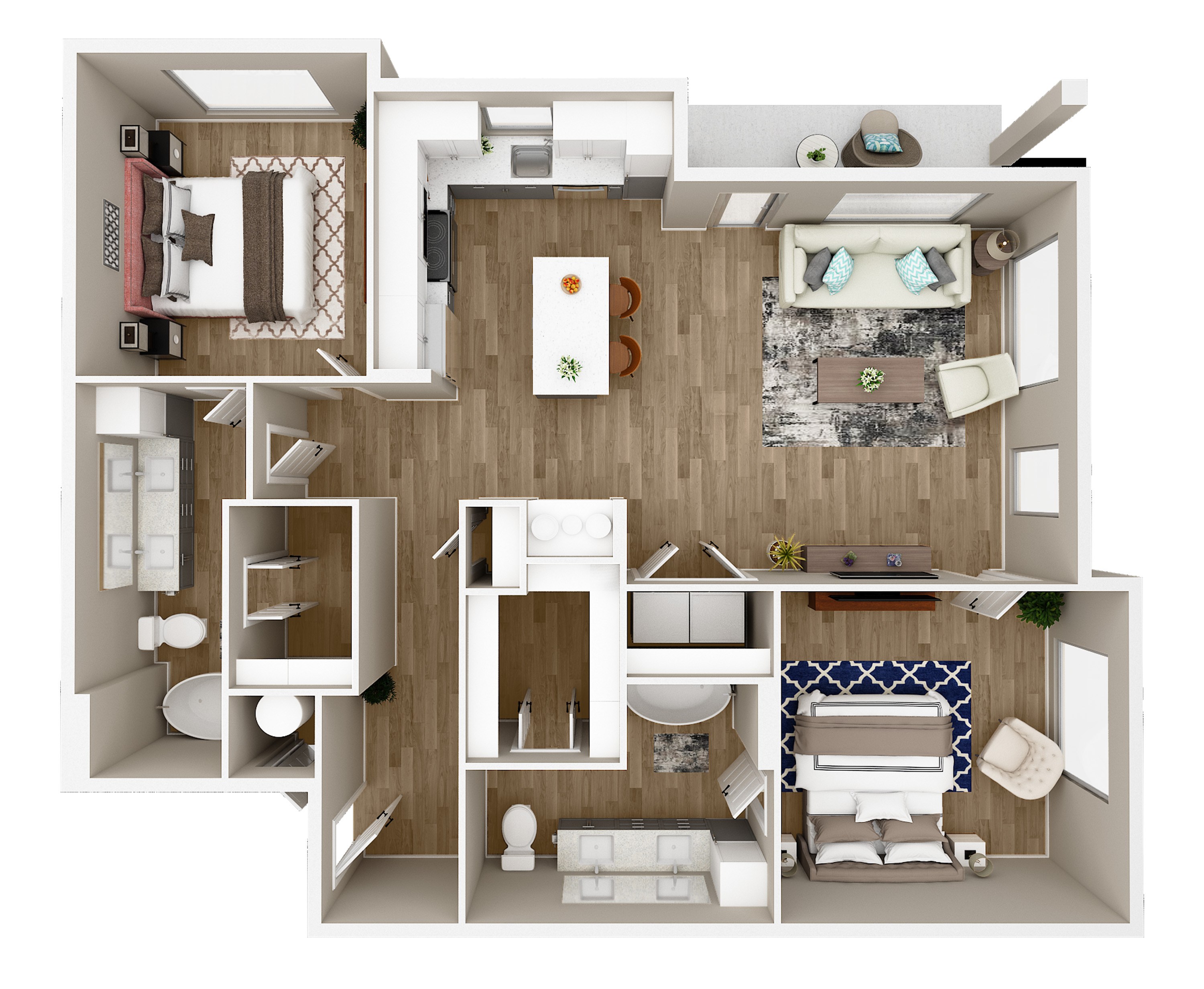 B2 floor plan