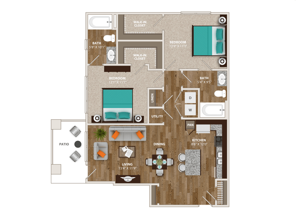 B2A floor plan
