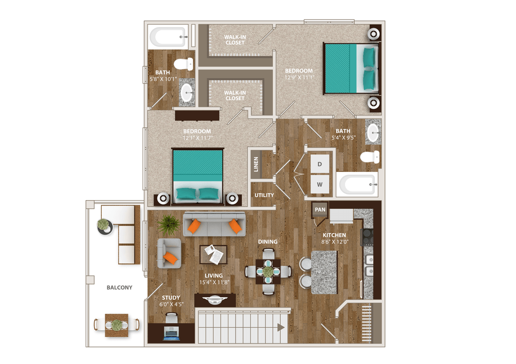 B2E floor plan