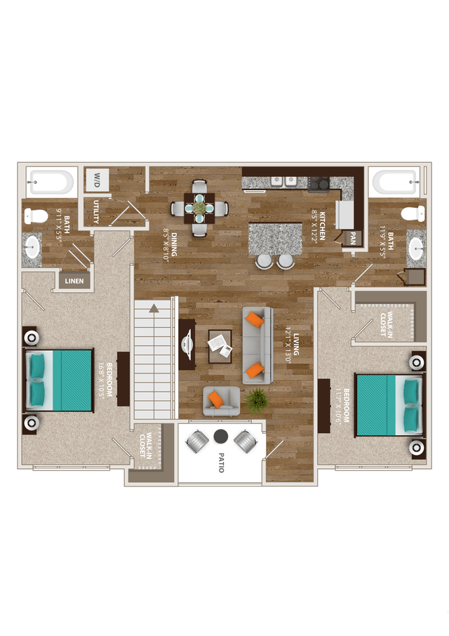 B2F floor plan