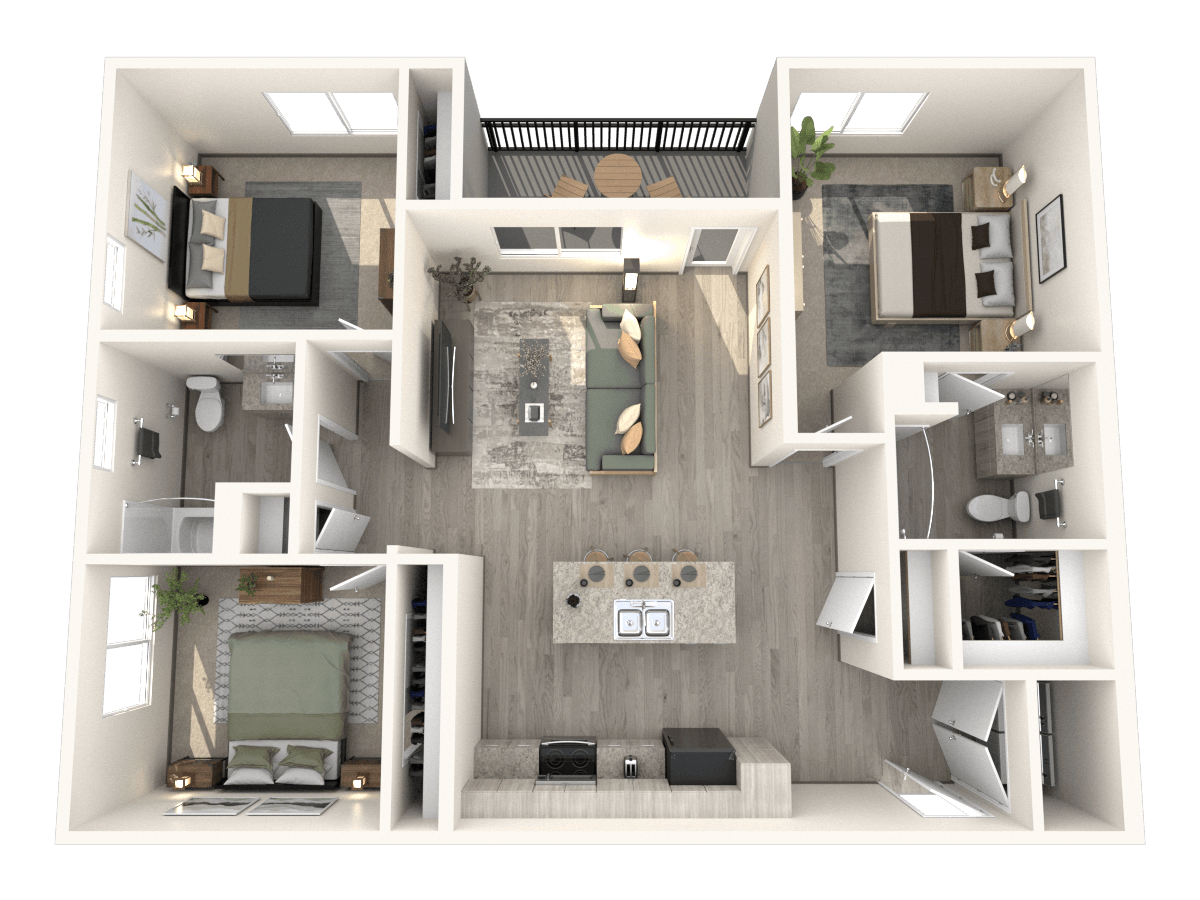 C1 floor plan