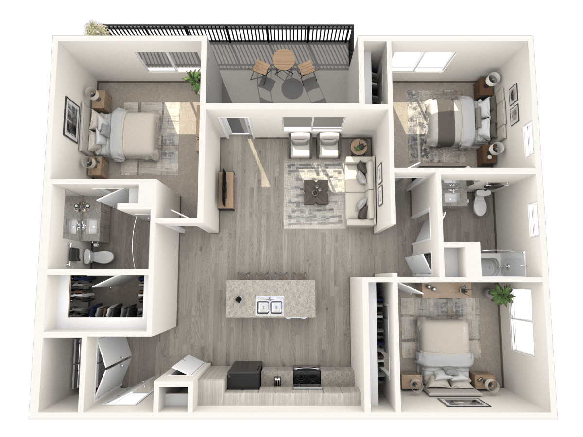 C1 floor plan