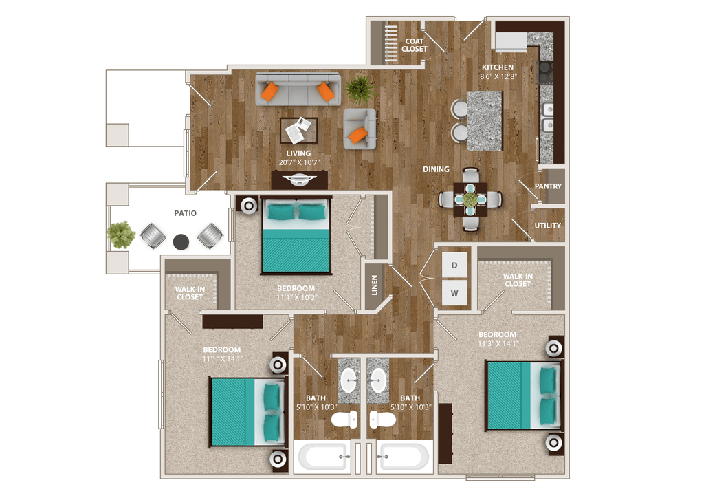 C2A floor plan