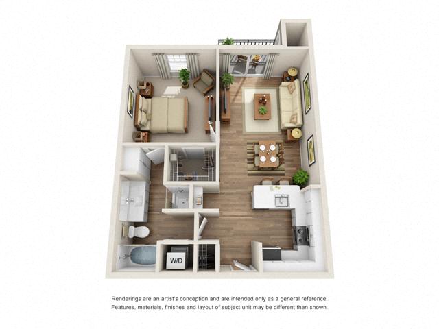 A1B floor plan