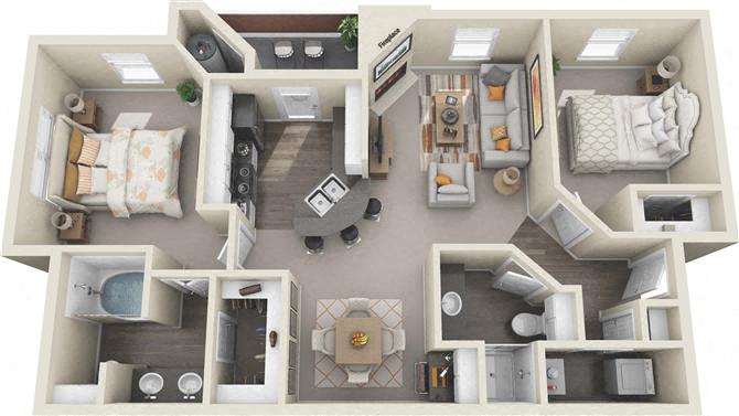 Caravaggio floor plan