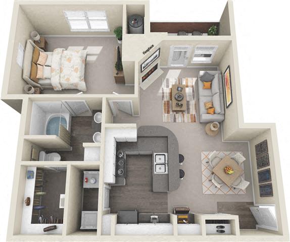Michelangelo floor plan