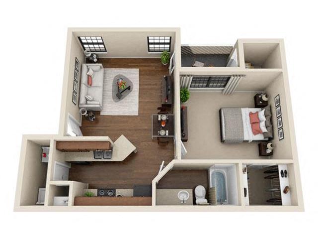 The Oxford floor plan