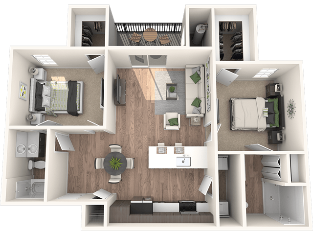 Eureka floor plan