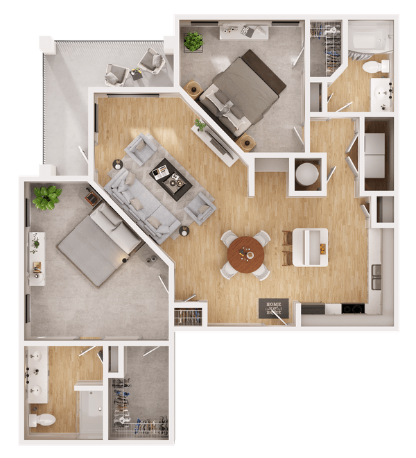 Camelia floor plan