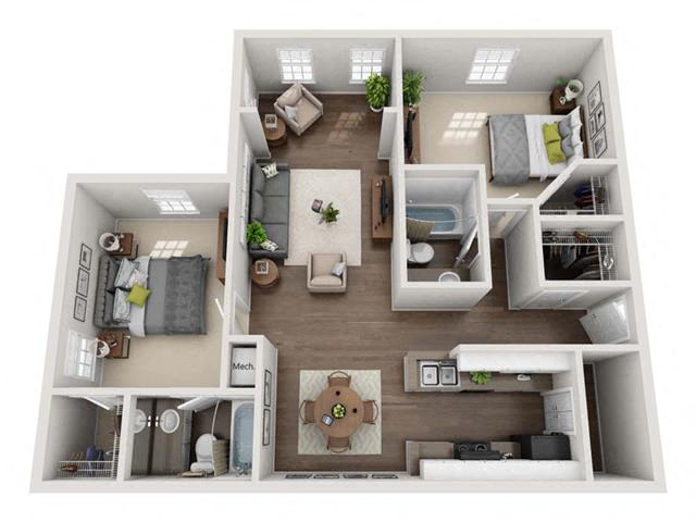 Blue Water floor plan